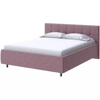 PROxSON Кровать Diamo без основания (Ткань: Велюр Gratta 6 Ягодный мусс) 180x190