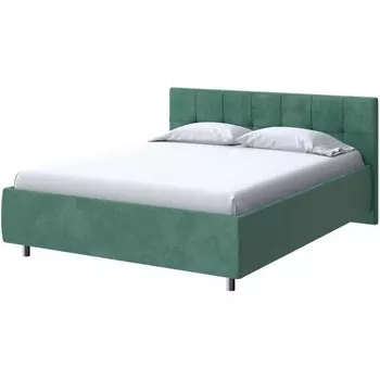 PROxSON Кровать Diamo без основания (Ткань: Велюр Casa Изумрудный) 200x200