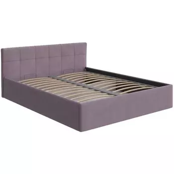 PROxSON Кровать Domo с бельевым ящиком (Ткань: Рогожка Тетра Слива) 180x200