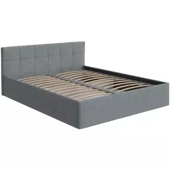 PROxSON Кровать Domo с бельевым ящиком (Ткань: Жаккард Tesla Графит) 180x200