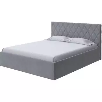 PROxSON Кровать Fresco Plus (Ткань: Велюр Ultra Осенний туман) 90x200