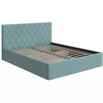 PROxSON Кровать Fresco с бельевым ящиком (Ткань: Велюр Monopoly Мятный лёд (670)) 180x200