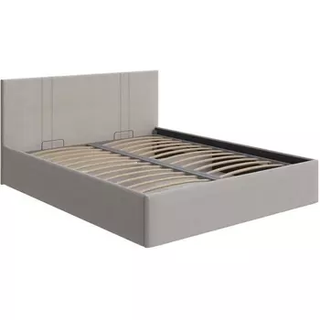 PROxSON Кровать Helix с бельевым ящиком (Ткань: Рогожка Savana Milk (молочный)) 160x200