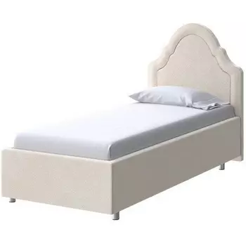 PROxSON Кровать Эльза (Ткань: Велюр Casa Сахарный) 80x200