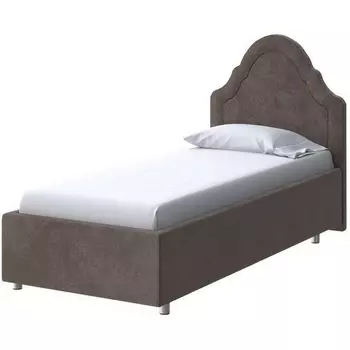 PROxSON Кровать Эльза (Ткань: Велюр Casa Кофейный) 90x200