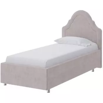 PROxSON Кровать Эльза (Ткань: Велюр Лофти Бежевый) 80x190