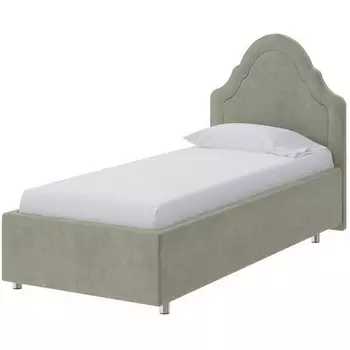 PROxSON Кровать Эльза (Ткань: Велюр Лофти Олива) 90x200