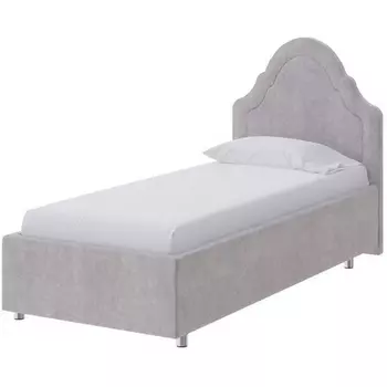 PROxSON Кровать Эльза (Ткань: Велюр Лофти Серый) 90x200