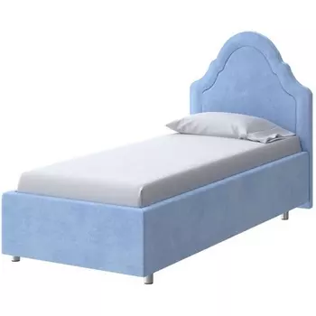 PROxSON Кровать Эльза (Ткань: Велюр Teddy Небесно-голубой) 90x190
