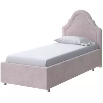 PROxSON Кровать Эльза (Ткань: Велюр Teddy Лунный) 80x200