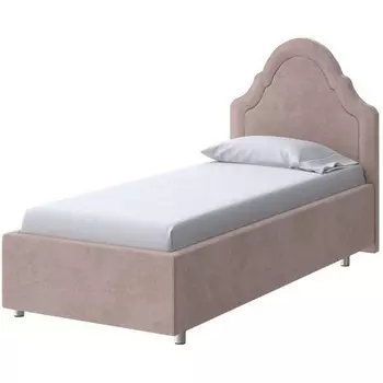 PROxSON Кровать Эльза (Ткань: Велюр Teddy Шоколадный бисквит) 90x190