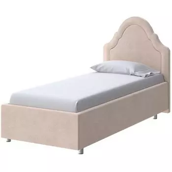 PROxSON Кровать Эльза (Ткань: Велюр Teddy Тауп) 80x190