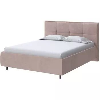 PROxSON Кровать Lino без основания (Ткань: Велюр Teddy Шоколадный бисквит) 180x190