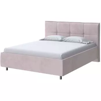 PROxSON Кровать Lino без основания (Ткань: Велюр Teddy Лунный) 180x200