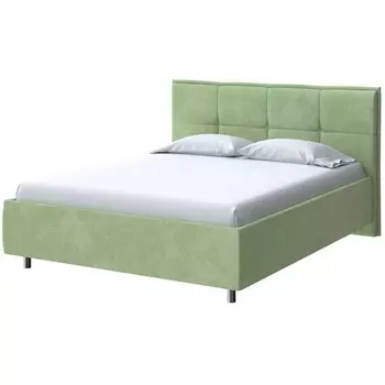 PROxSON Кровать Lino без основания (Ткань: Велюр Casa Яблоневый) 160x190