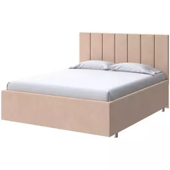 PROxSON Кровать Modern Large (Ткань: Велюр Casa Бежевый) 200x200