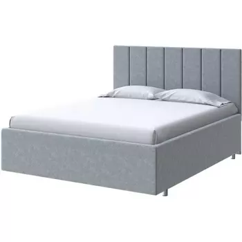 PROxSON Кровать Modern Large (Ткань: Велюр Gratta 3 Утренний туман) 200x200