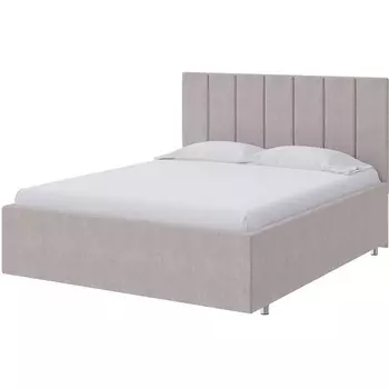 PROxSON Кровать Modern Large (Ткань: Велюр Лофти Бежевый) 200x200