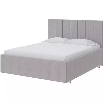 PROxSON Кровать Modern Large (Ткань: Велюр Лофти Серый) 200x200