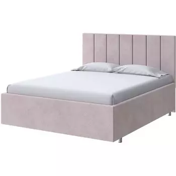 PROxSON Кровать Modern Large (Ткань: Велюр Teddy Лунный) 200x200