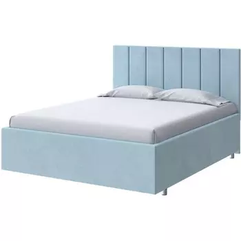 PROxSON Кровать Modern Large (Ткань: Велюр Teddy Морозная свежесть) 200x200