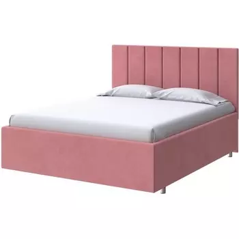 PROxSON Кровать Modern Large (Ткань: Велюр Ultra Ягодный сорбет) 200x200