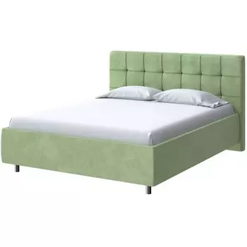 PROxSON Кровать Nety без основания (Ткань: Велюр Casa Яблоневый) 200x200