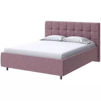 PROxSON Кровать Nety без основания (Ткань: Велюр Gratta 6 Ягодный мусс) 200x200