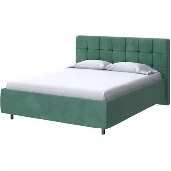 PROxSON Кровать Nety без основания (Ткань: Велюр Casa Изумрудный) 200x190