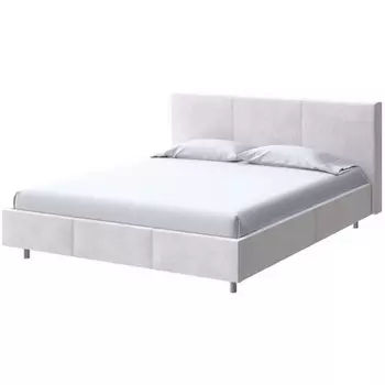 PROxSON Кровать Novo (Ткань: Велюр Casa Лунный) 160x200