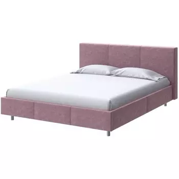 PROxSON Кровать Novo (Ткань: Велюр Gratta 6 Ягодный мусс) 160x200