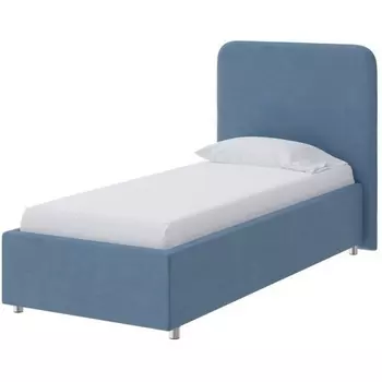 PROxSON Кровать Олаф (Ткань: Рогожка Тетра Голубой) 90x200