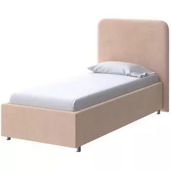 PROxSON Кровать Олаф (Ткань: Велюр Casa Бежевый) 90x200