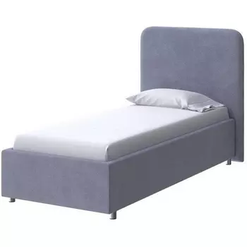 PROxSON Кровать Олаф (Ткань: Велюр Casa Благородный серый) 90x200