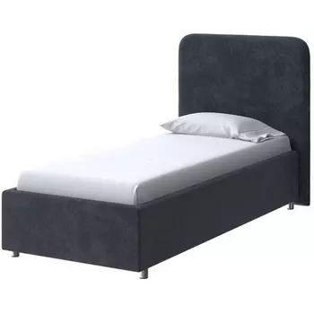 PROxSON Кровать Олаф (Ткань: Велюр Casa Графитовый) 90x190