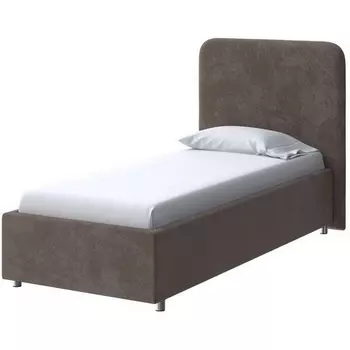 PROxSON Кровать Олаф (Ткань: Велюр Casa Кофейный) 90x200