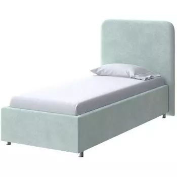 PROxSON Кровать Олаф (Ткань: Велюр Casa Мятный) 90x200