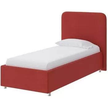 PROxSON Кровать Олаф (Ткань: Велюр Forest 13 Красный) 90x190
