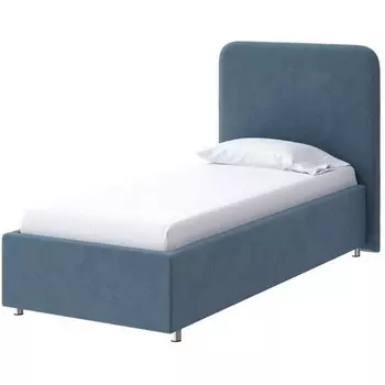 PROxSON Кровать Олаф (Ткань: Велюр Monopoly Прованский синий (792)) 90x200