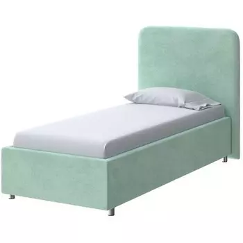 PROxSON Кровать Олаф (Ткань: Велюр Teddy Мятный) 90x200