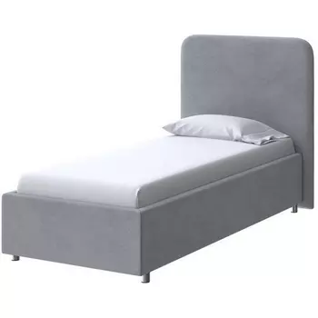 PROxSON Кровать Олаф (Ткань: Велюр Ultra Осенний туман) 80x190