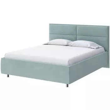 PROxSON Кровать Pado без основания (Ткань: Велюр Monopoly Мятный лёд (670)) 200x200