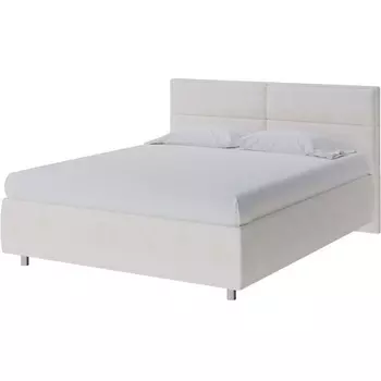 PROxSON Кровать Pado без основания (Ткань: Велюр Лофти Лён) 200x200