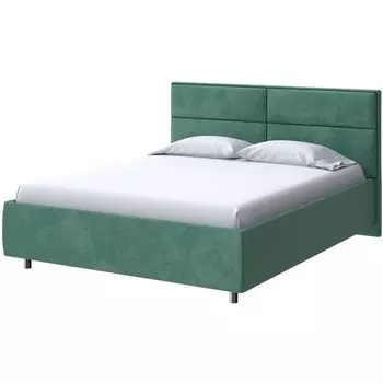 PROxSON Кровать Pado без основания (Ткань: Велюр Casa Изумрудный) 200x190