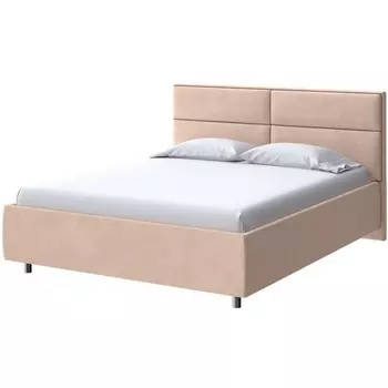 PROxSON Кровать Pado без основания (Ткань: Велюр Casa Бежевый) 180x200