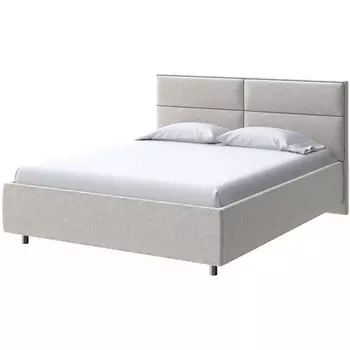 PROxSON Кровать Pado без основания (Ткань: Велюр Gratta 1 Шампань) 200x200