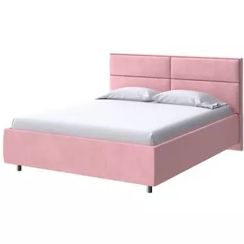 PROxSON Кровать Pado без основания (Ткань: Велюр Casa Жемчужно-розовый) 200x200