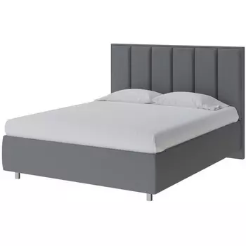 PROxSON Кровать Routa без основания (Ткань: Рогожка Savana Grey (серый)) 180x200