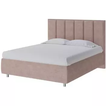 PROxSON Кровать Routa без основания (Ткань: Велюр Лофти Мокко) 200x190