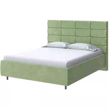 PROxSON Кровать Shapy без основания (Ткань: Велюр Casa Яблоневый) 200x190